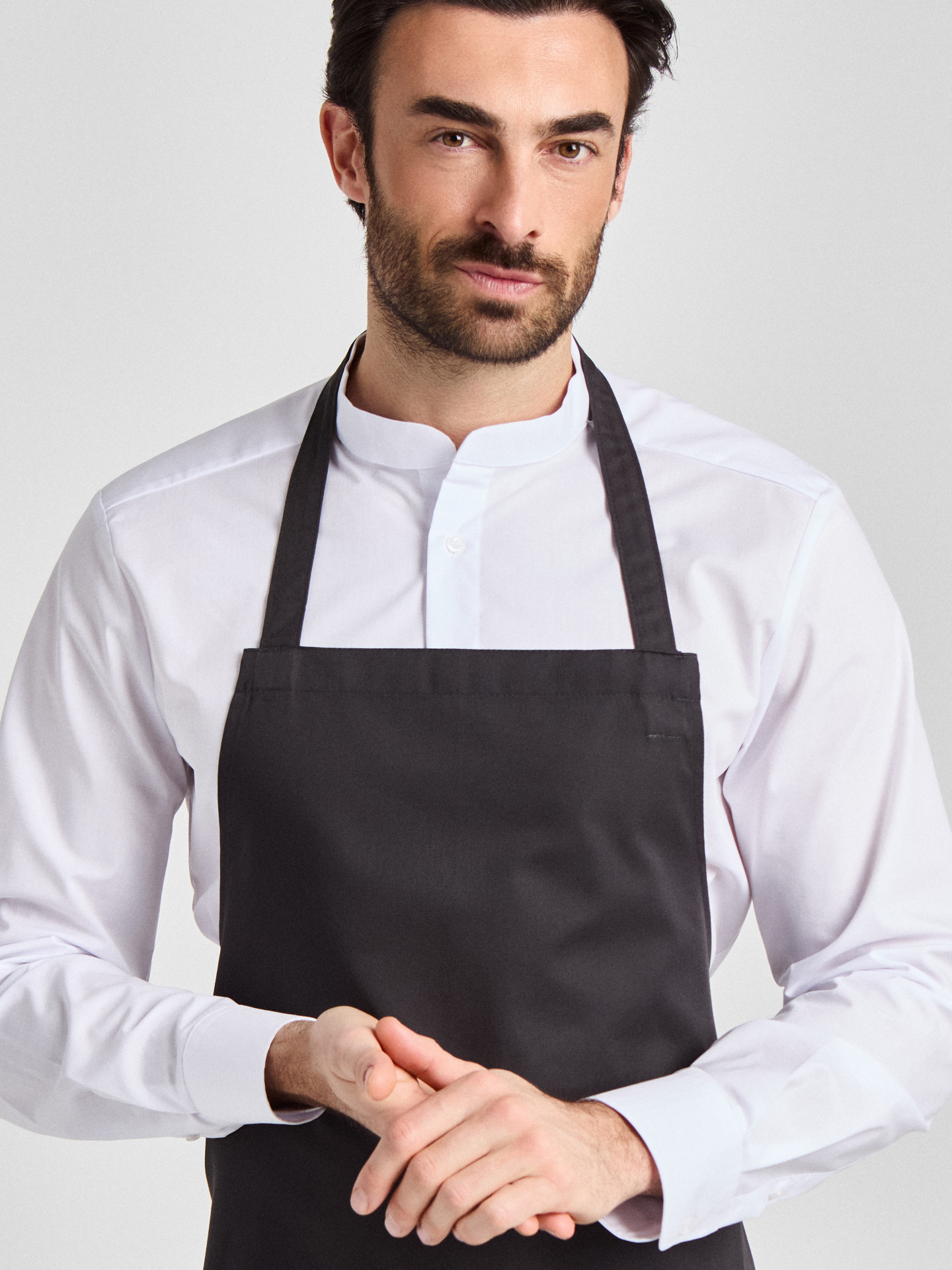 Latzschürze  Verona Classic Bag 110 x 75 - raven